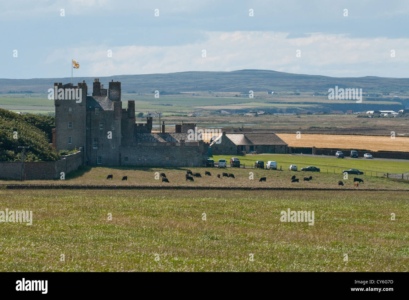 Castle of Mey. Caithness, Scotland Stock Photo