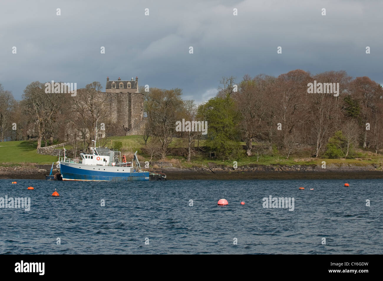 Dunstaffnage Castle near Oban, NW Scotland Stock Photo Alamy