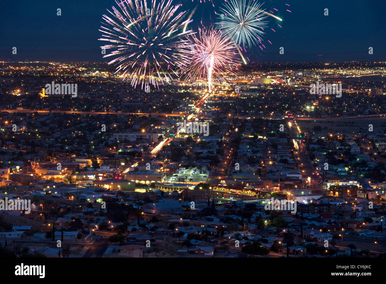 El Paso City Lights Hi-res Stock Photography And Images - Alamy