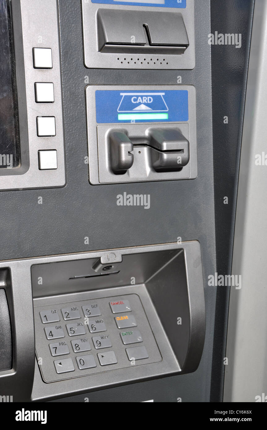 ATM machine Stock Photo
