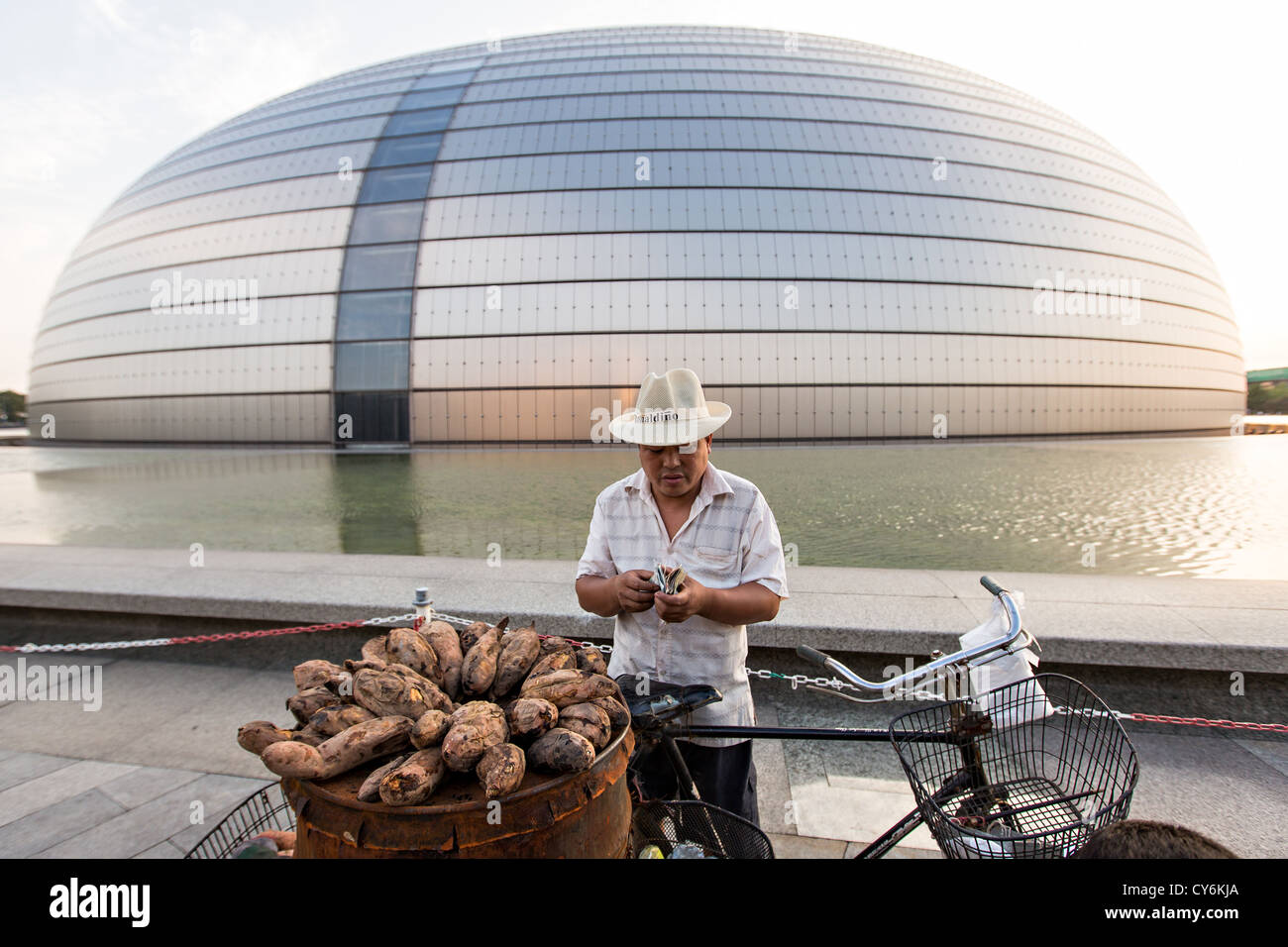 National Centre for Performing Arts in Beijing, China Stock Photo