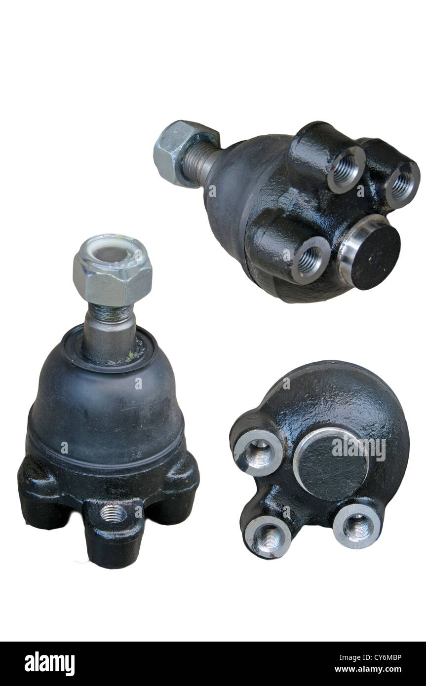 spherical joint isolated on the white background Stock Photo Alamy