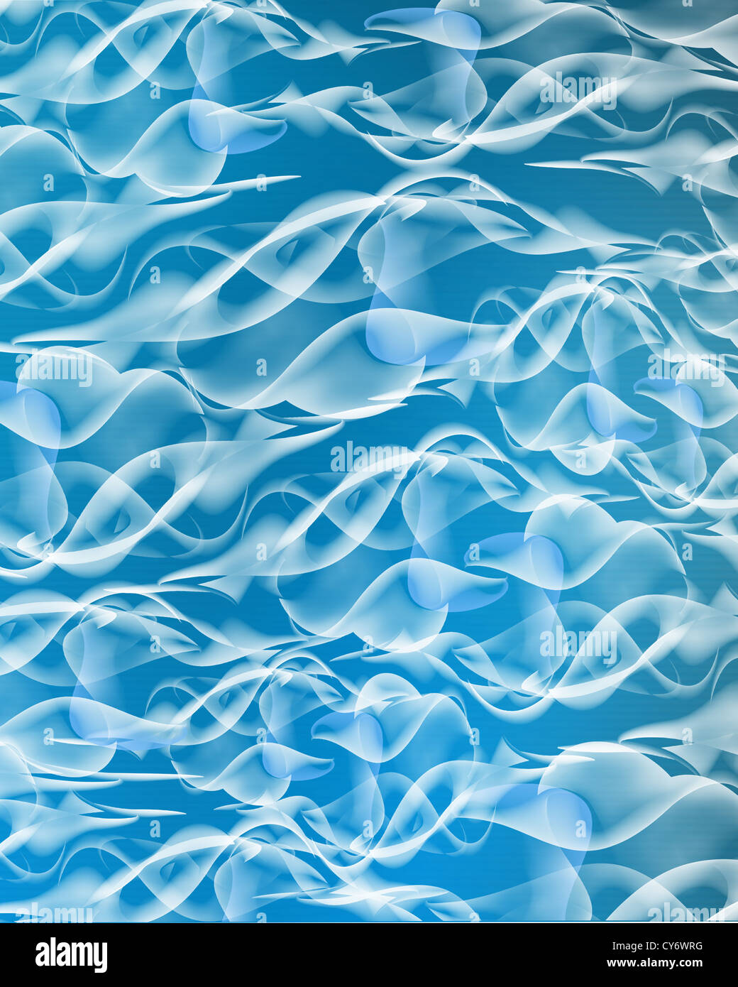 water blue abstract background Stock Photo