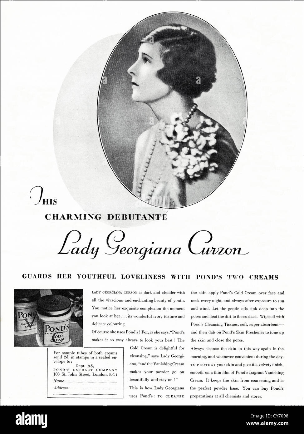 vintage ponds cold cream