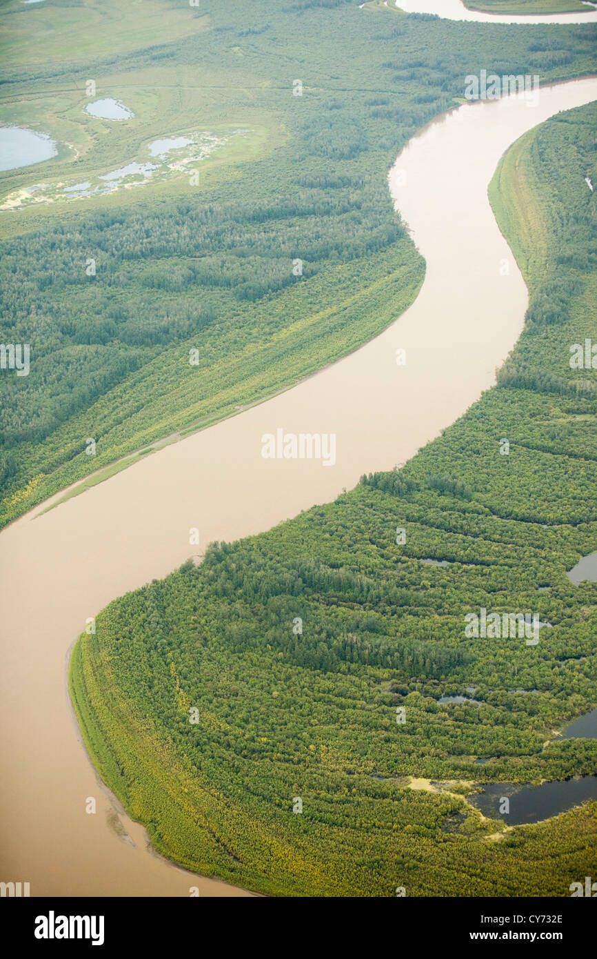 Boreal forest aerial canada hi-res stock photography and images - Alamy