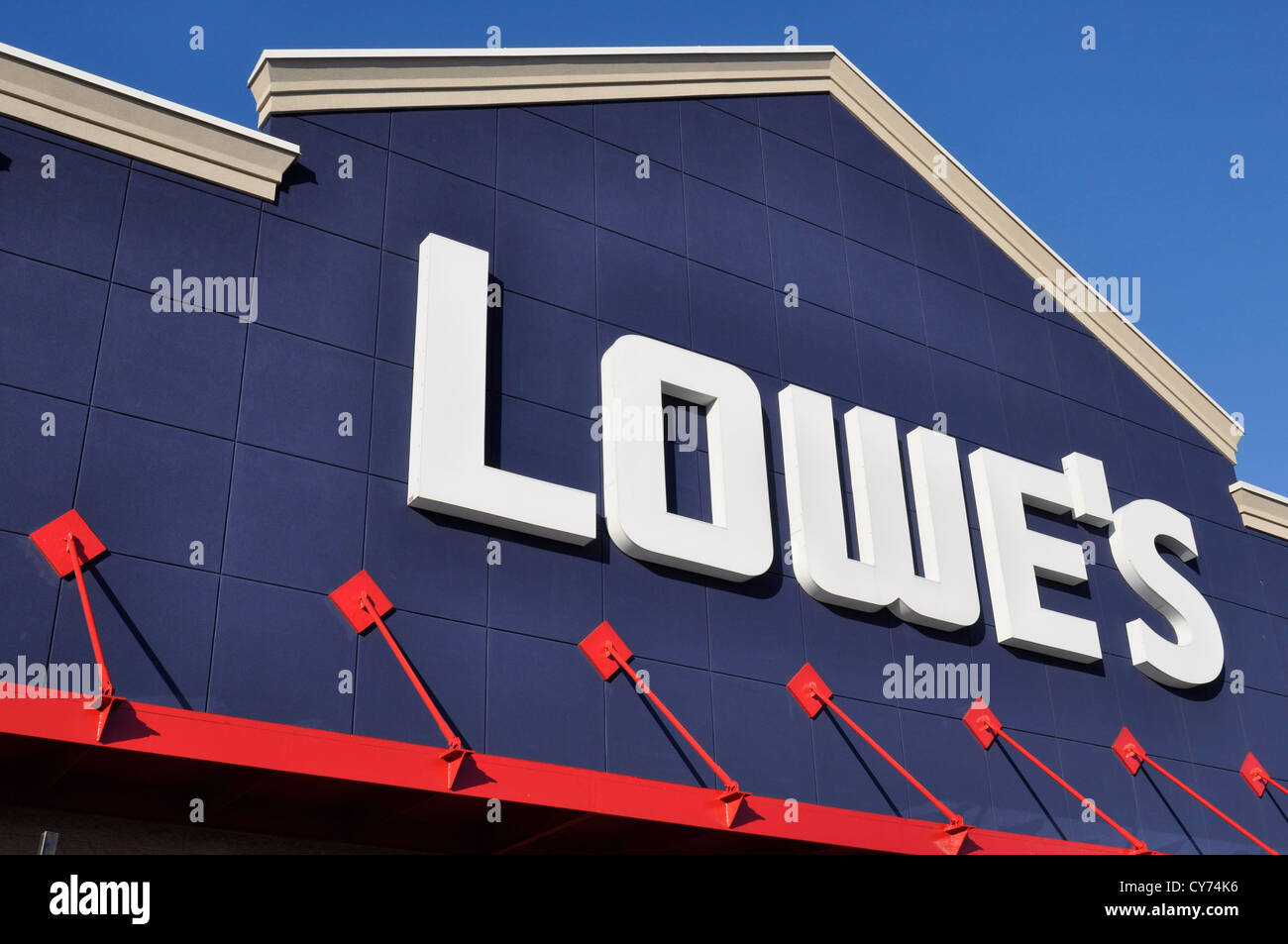 store front sign Stock Photo Alamy