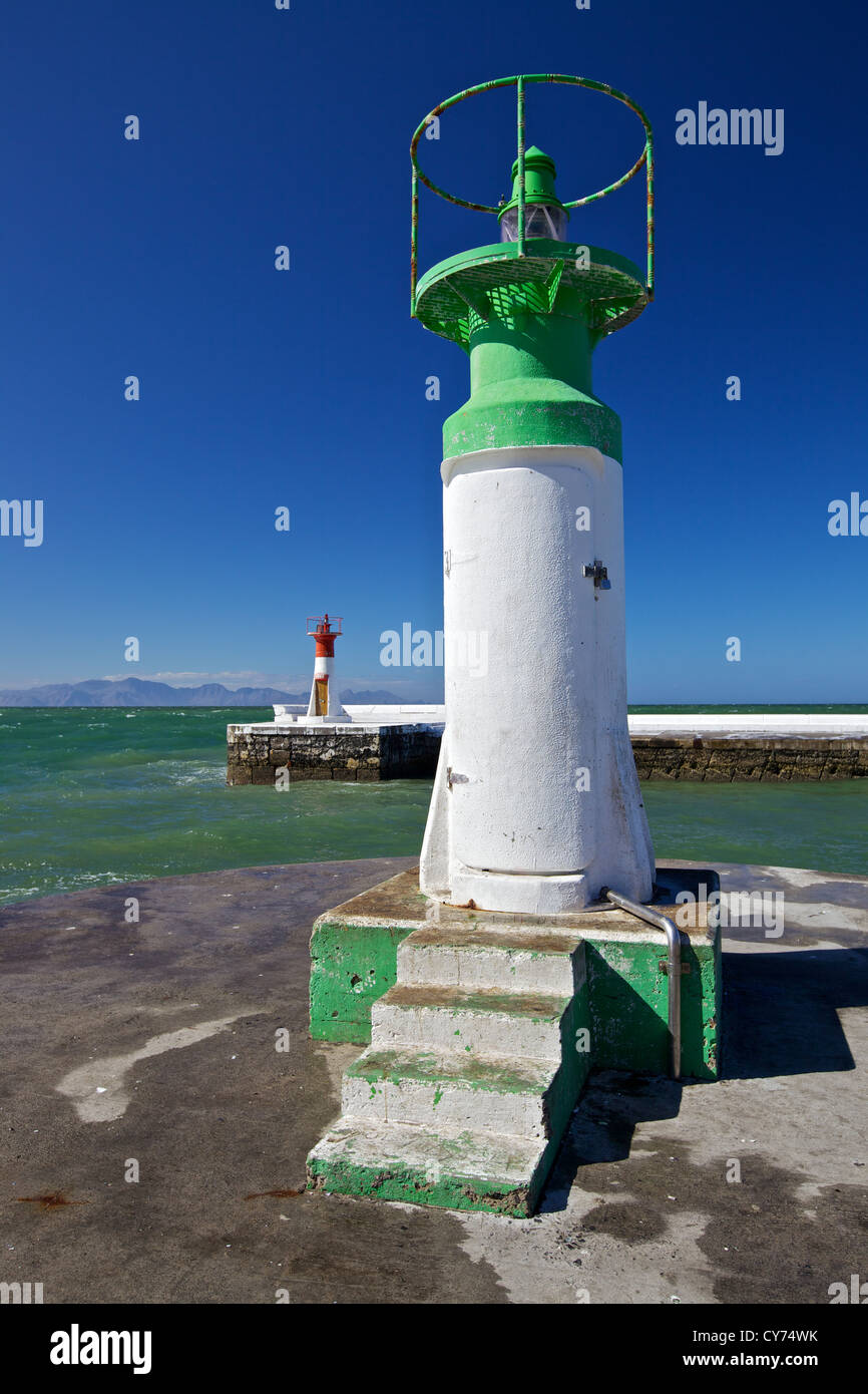 Lighthouse Towers in Fish Hook, Cape Town, South Africa Stock Photo