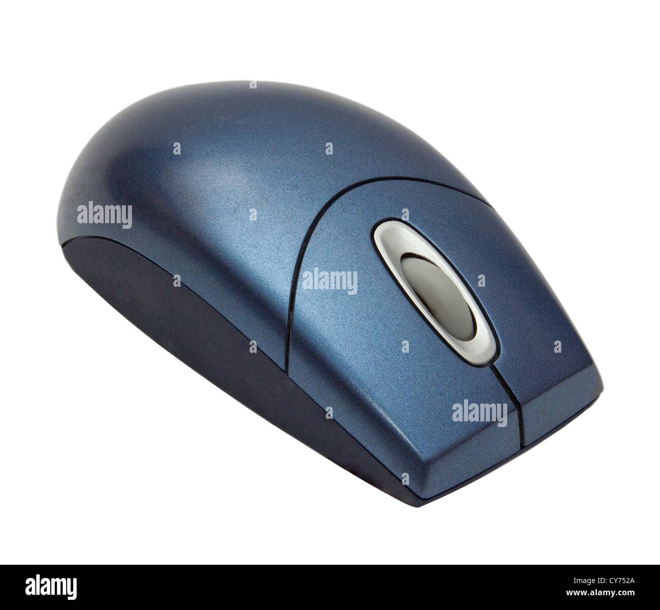 an isolated shot of a computer mouse Stock Photo