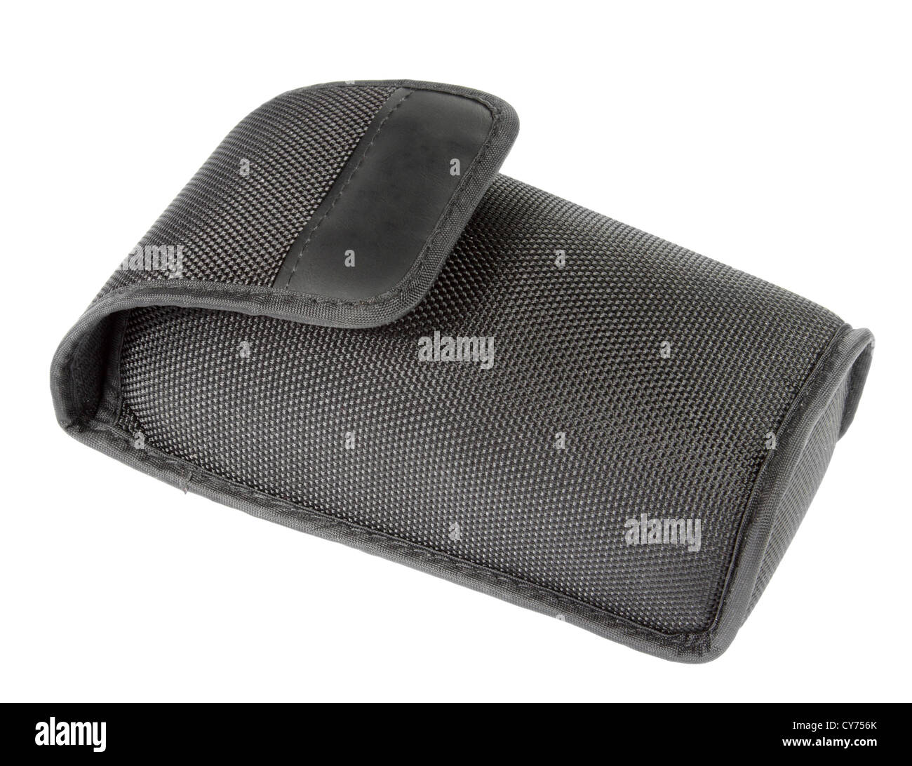 Close up shot of black case for flash Stock Photo Alamy