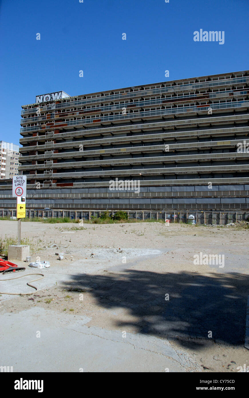 Heygate housing estate in Elephant and Castle prior to demolition. The