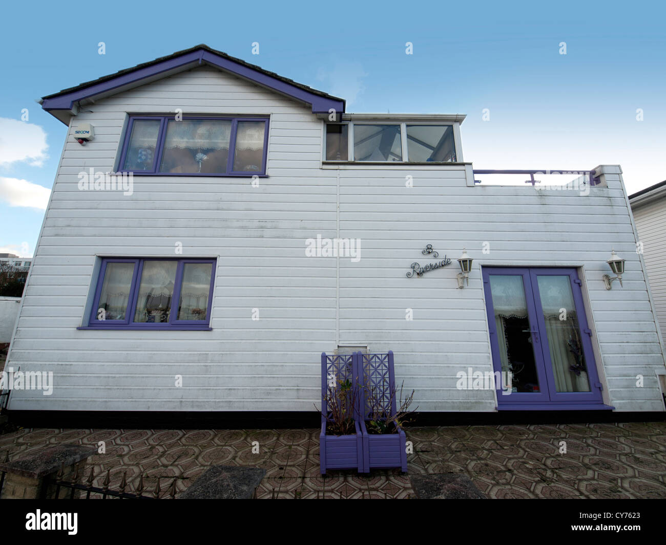 A house in ShorehambySea Stock Photo Alamy