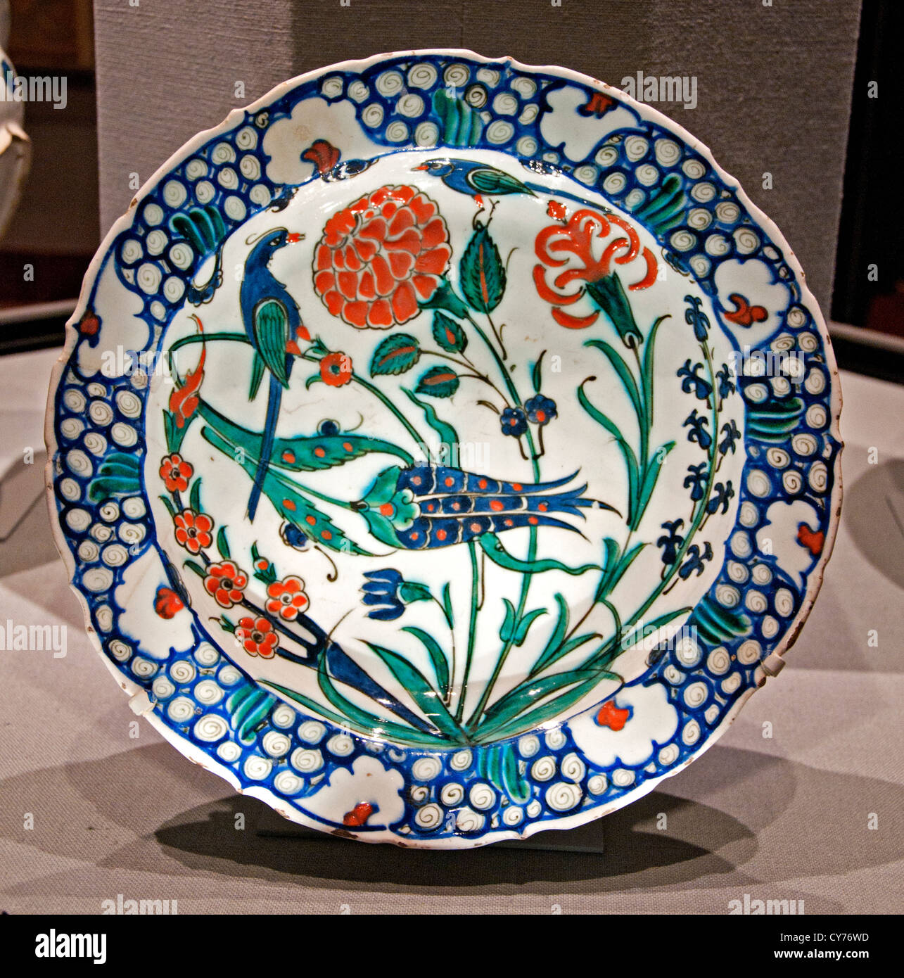 Iznik plate ottoman hi-res stock photography and images - Alamy