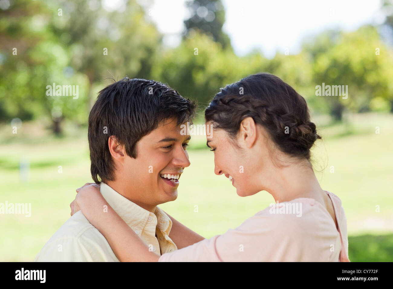 Hold each other hi-res stock photography and images - Alamy