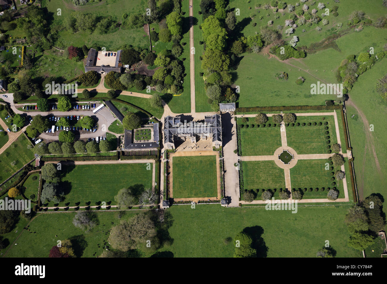 Montacute House, National Trust Stock Photo Alamy