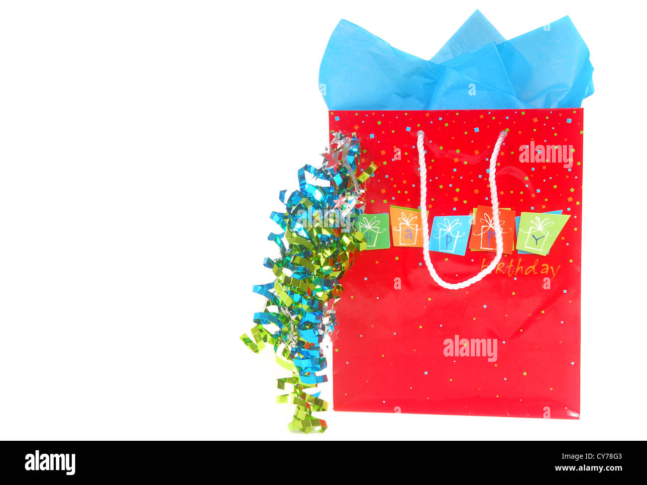 Tissue paper gift bag hi-res stock photography and images - Alamy