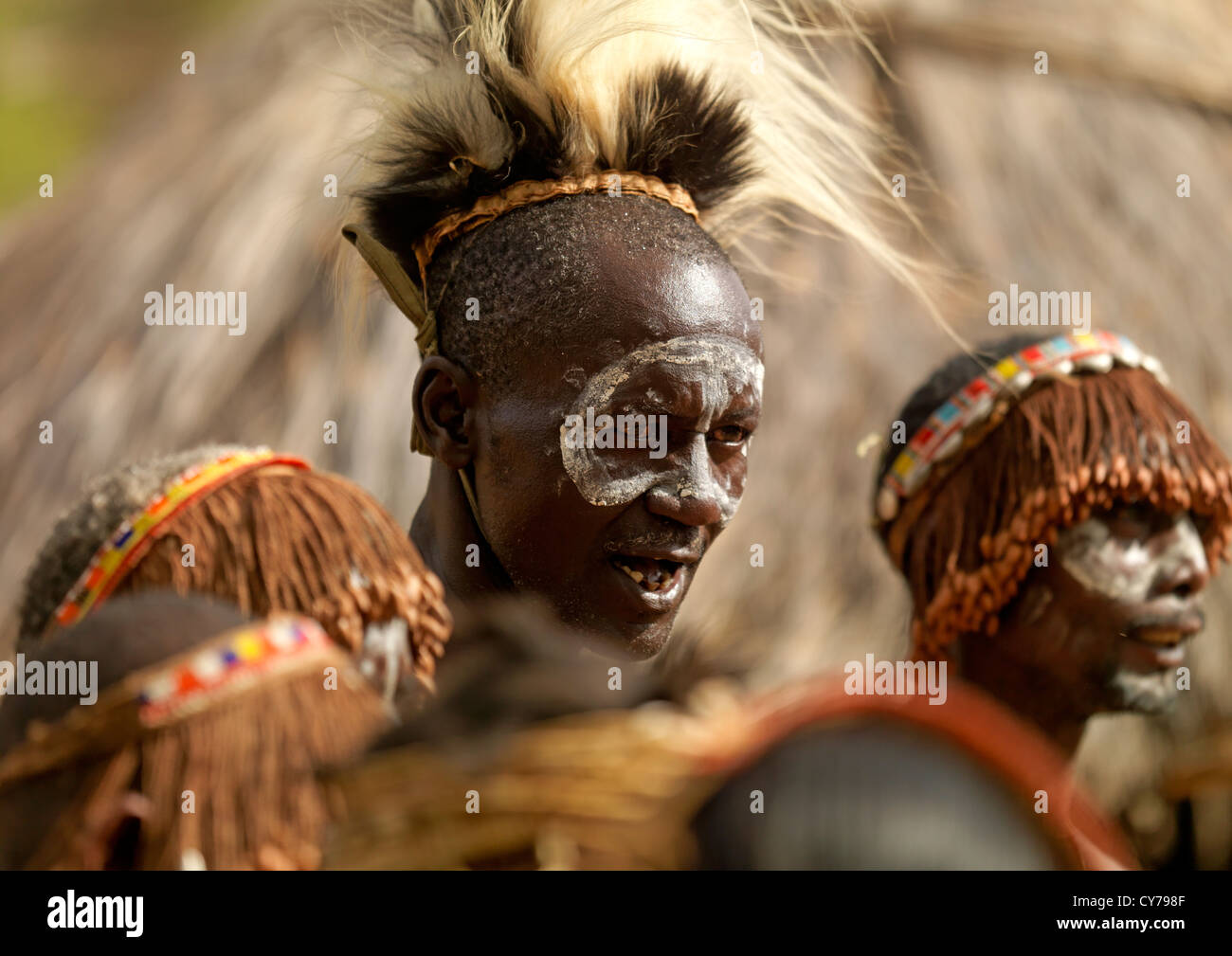 Tharaka Tribe Kenya Stock Photo