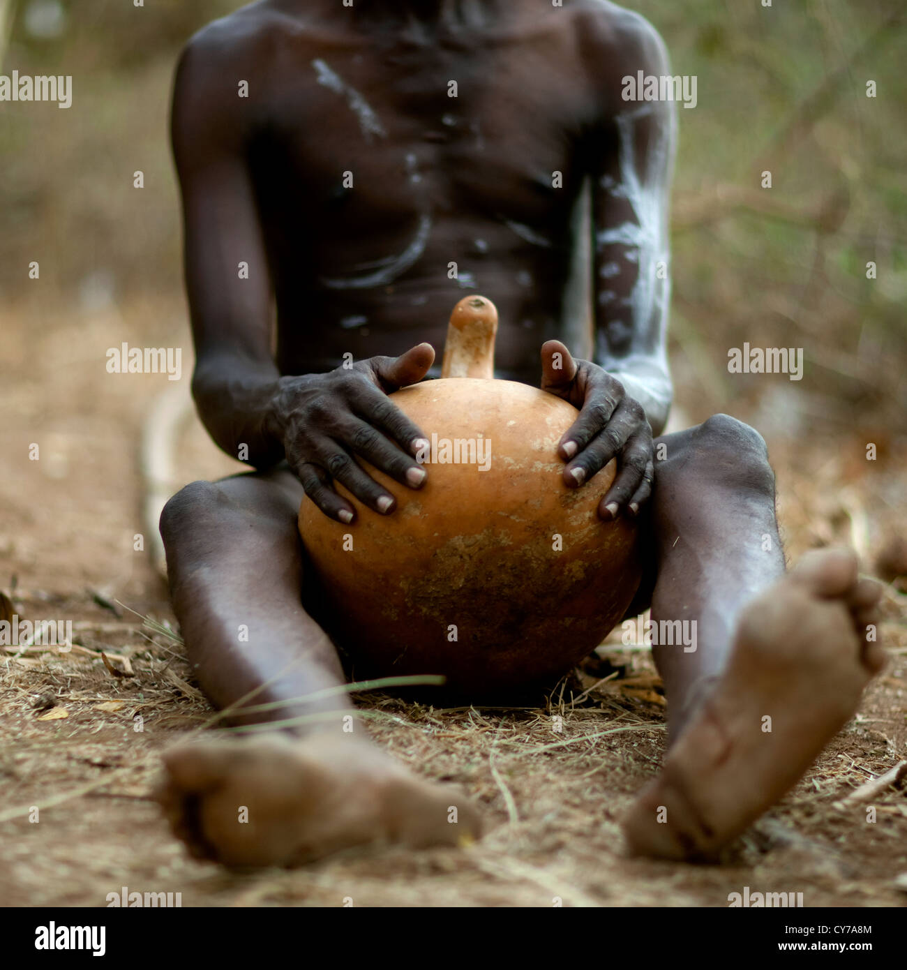 Tharaka Tribe Kenya Stock Photo