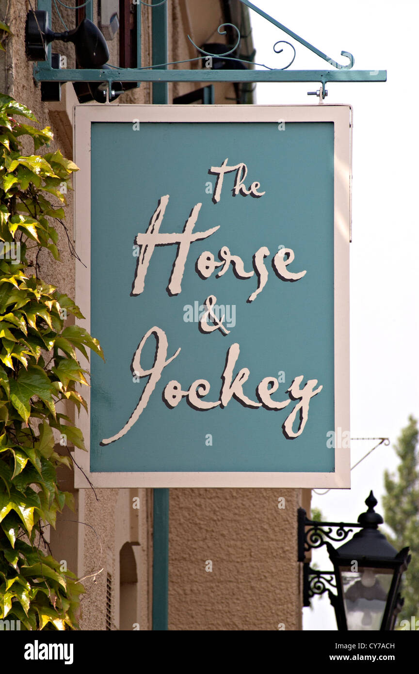 the horse and jockey pub bar restaurant Stock Photo Alamy