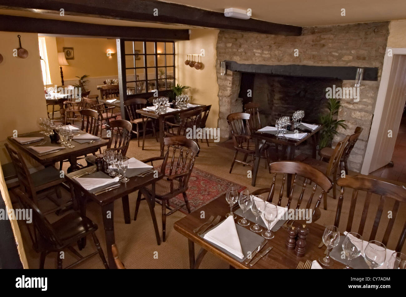 the Harcourt pub interior Stock Photo Alamy
