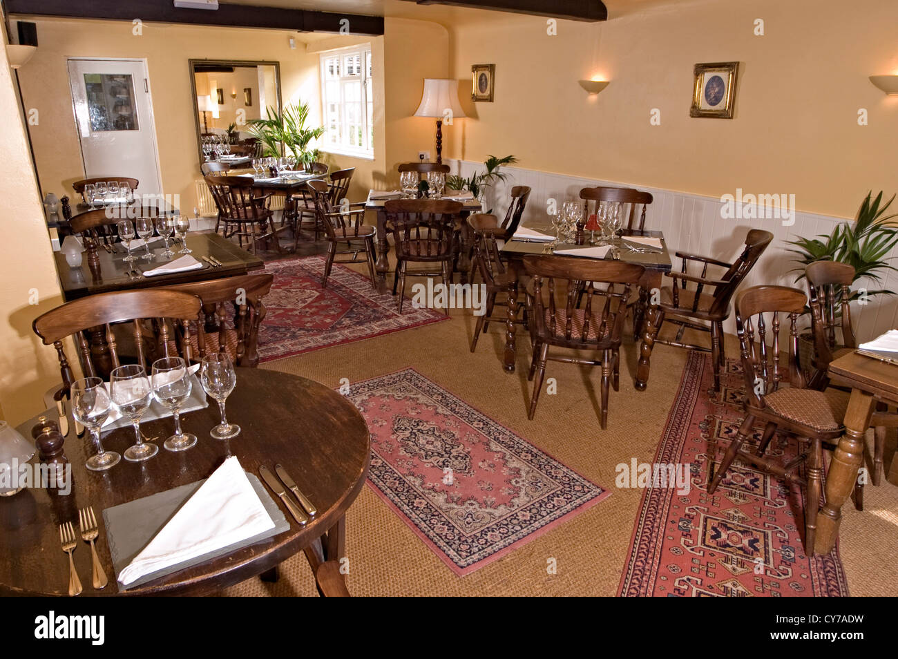 the Harcourt pub interior Stock Photo Alamy
