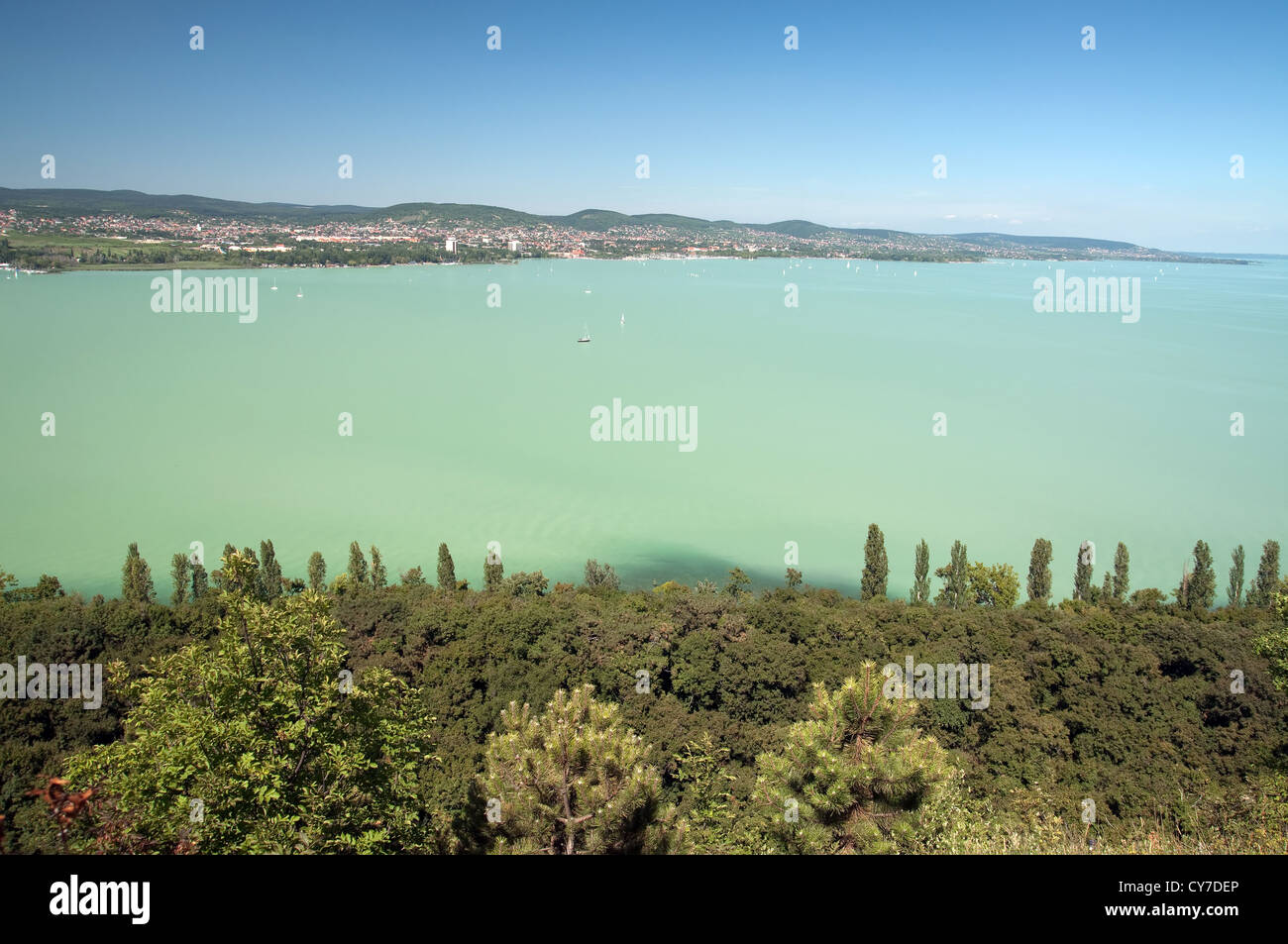 Lake Balaton in Hungary, the largest lake in central Europe Stock Photo -  Alamy