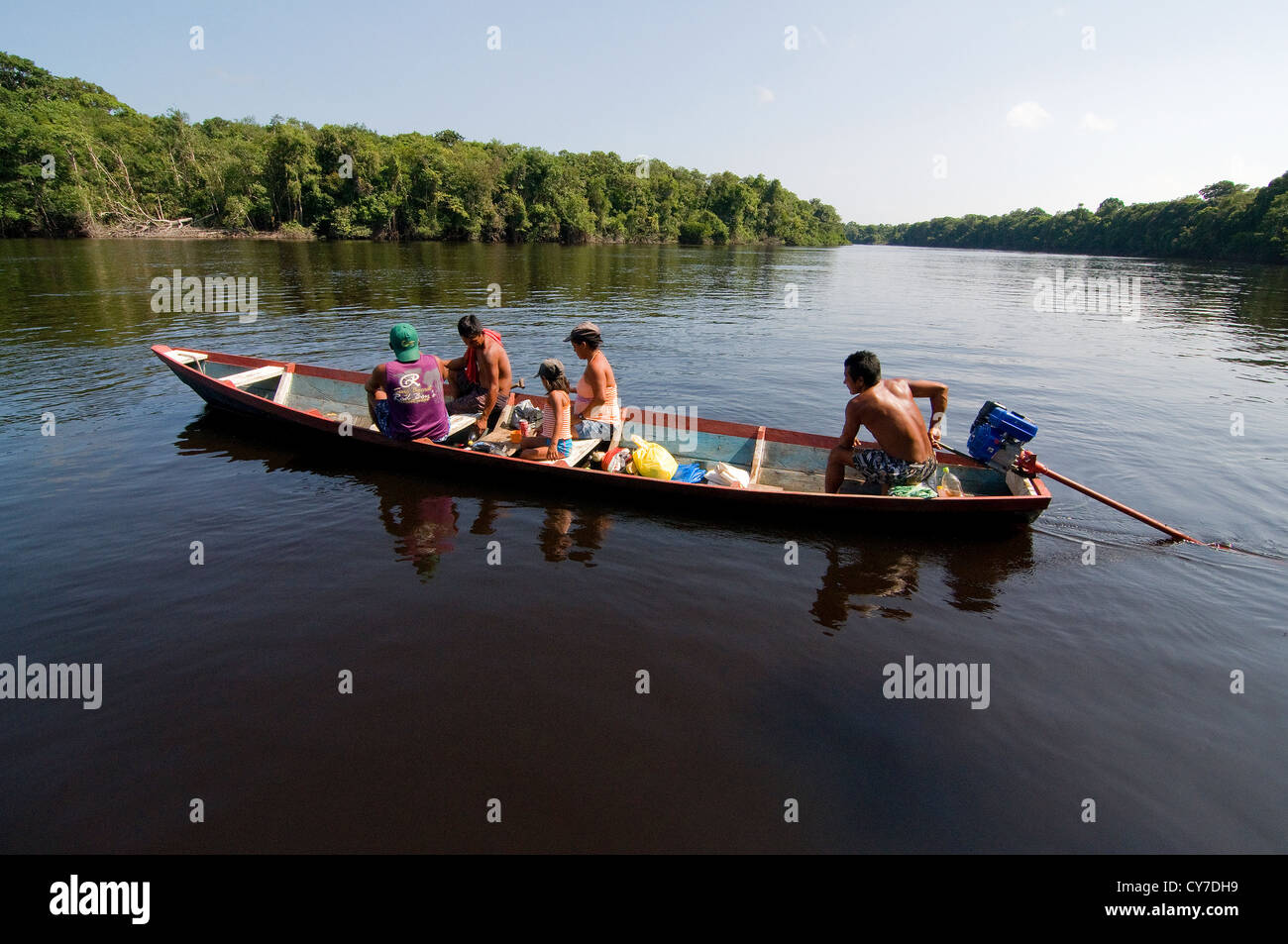 Dugout canoe amazon river hires stock photography and images Alamy