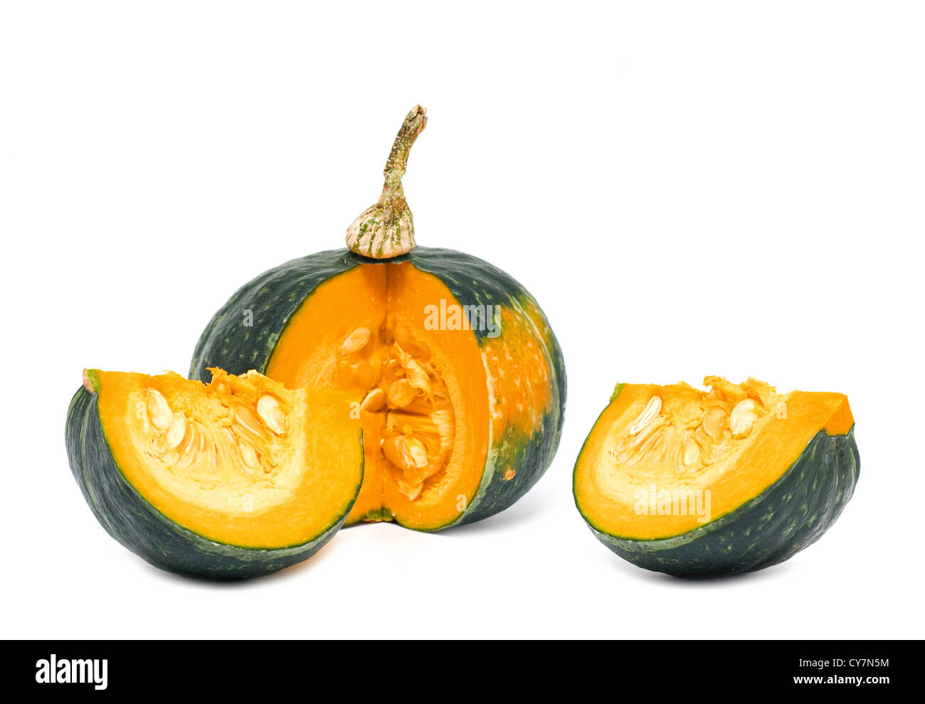 Pumpkin isolated on white background Stock Photo - Alamy