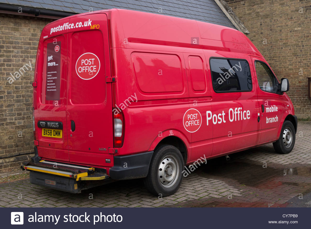 Post Office Van High Resolution Stock Photography and Images Alamy