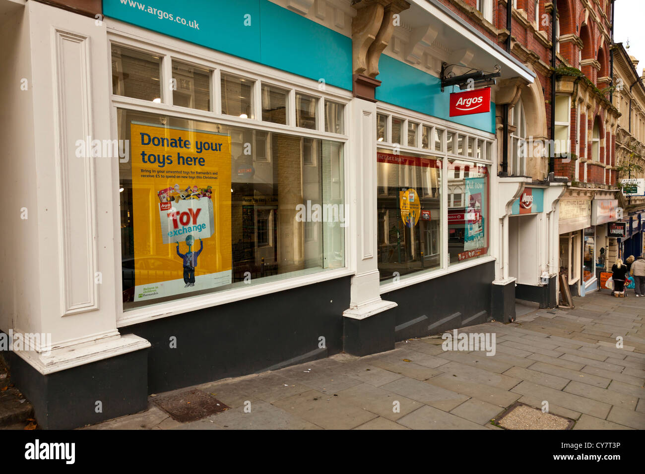 Argos retail store shop premises, city center centre location, Newport, Wales, UK, GB. Stock Photo