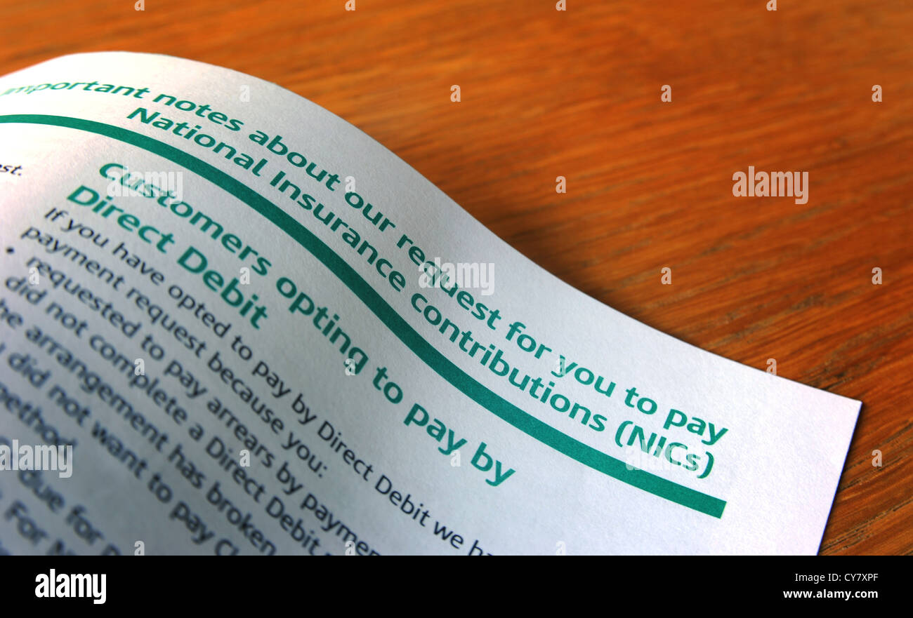 Tax self assessment form hires stock photography and images Alamy