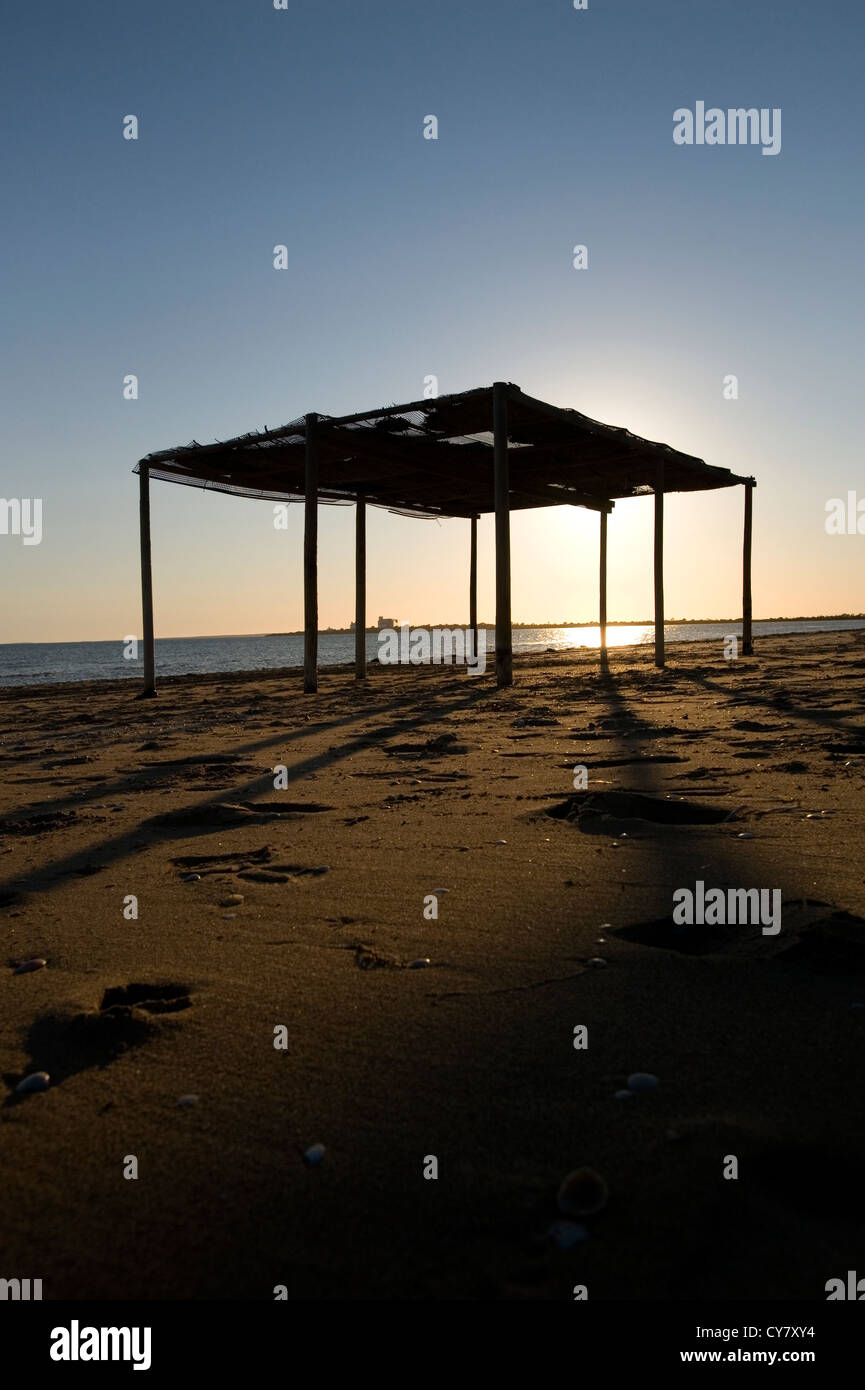 beach shade shelter Stock Photo Alamy
