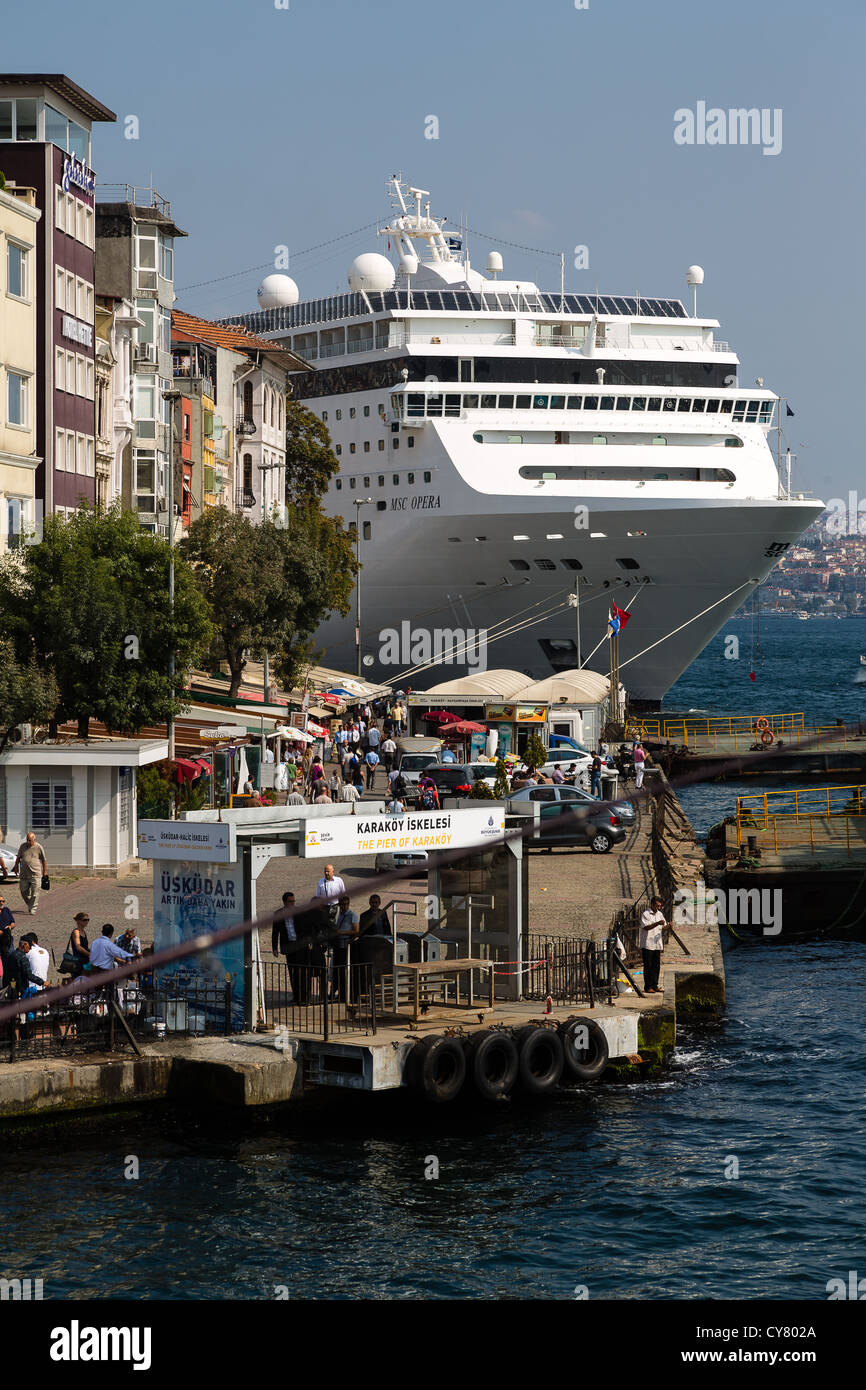 Karakoy Pier Istanbul Turkey Stock Photo - Alamy