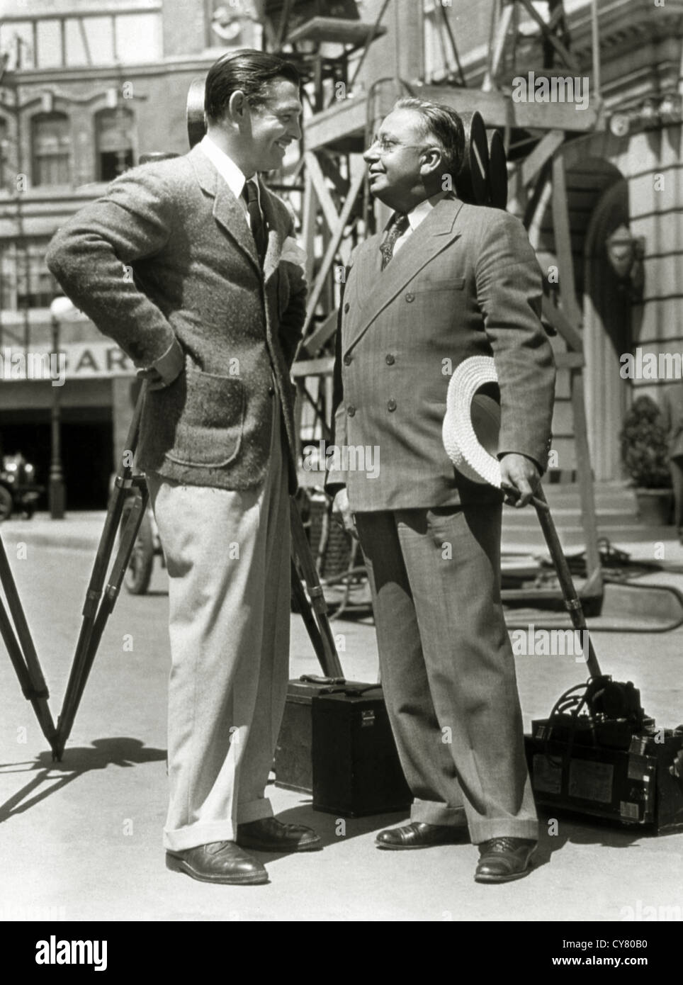 LOUIS B MAYER (PORTRAIT) HEAD OF M.G.M WITH CLARK GABLE LBME 001 ...