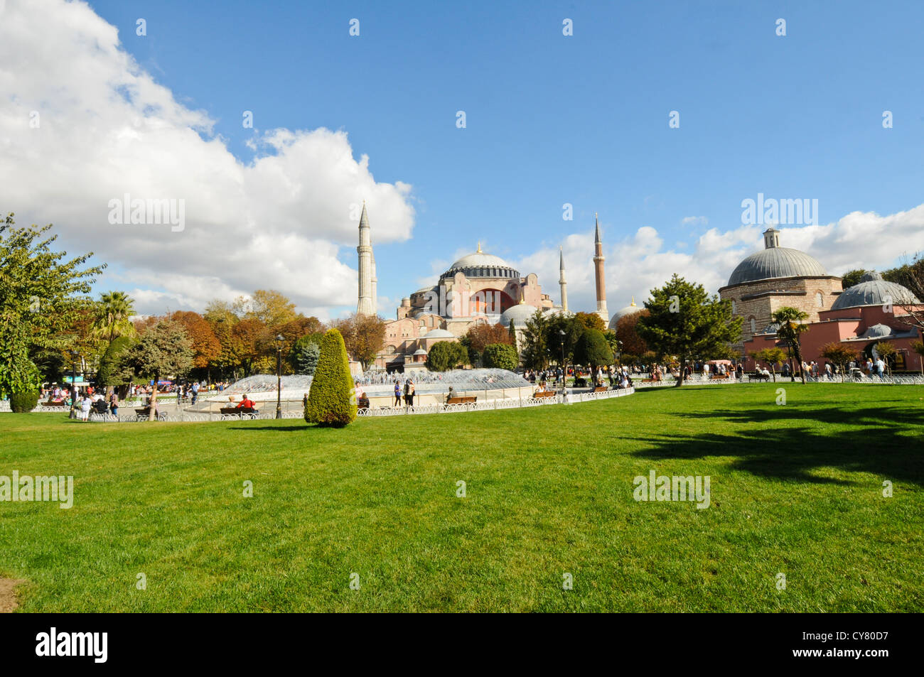 Sultan Ahmet mosque,Istanbul,Turkey 2012 Stock Photo