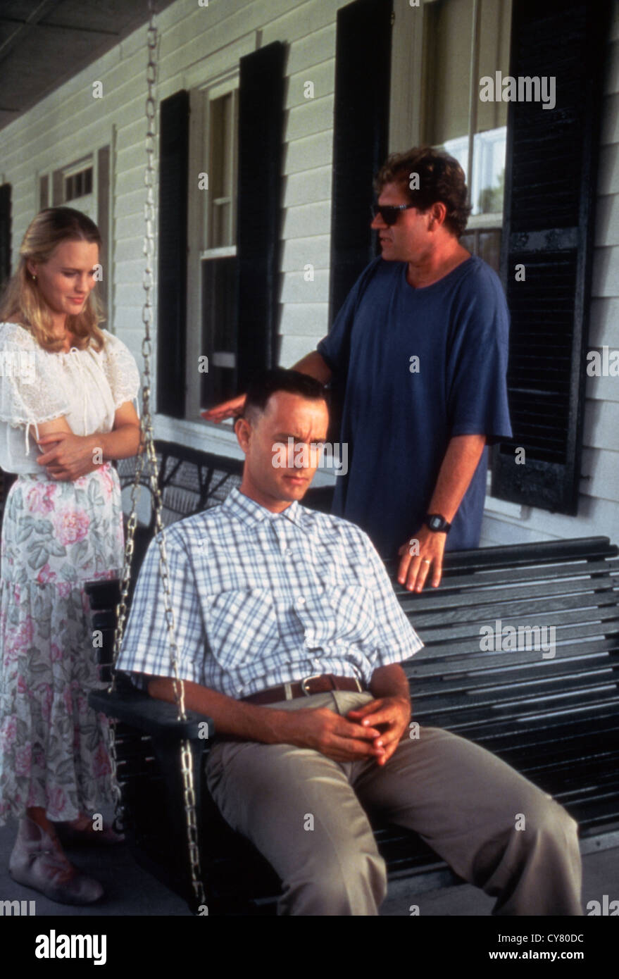 Robert Zemeckis and Tom Hanks on the set of the film Forrest Gump, 1993, Savannah, GA Robert Zemeckis and Tom Hanks on the set of the film Forrest Gump, 1993, Savannah, GA