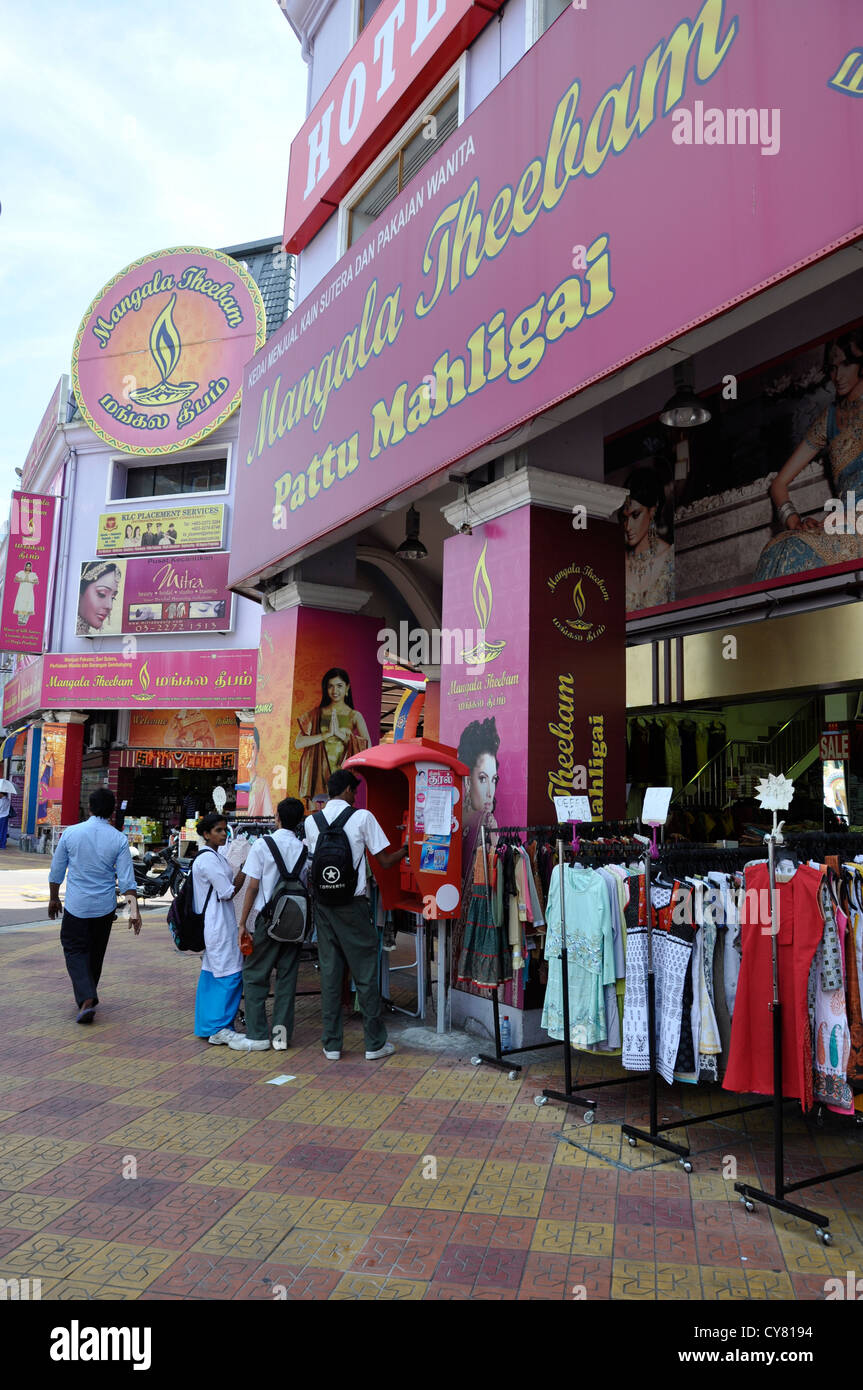 Jalan Tun Sambantham, Little India, Kuala Lumpur, Malaysia, Southeast Asia Stock Photo