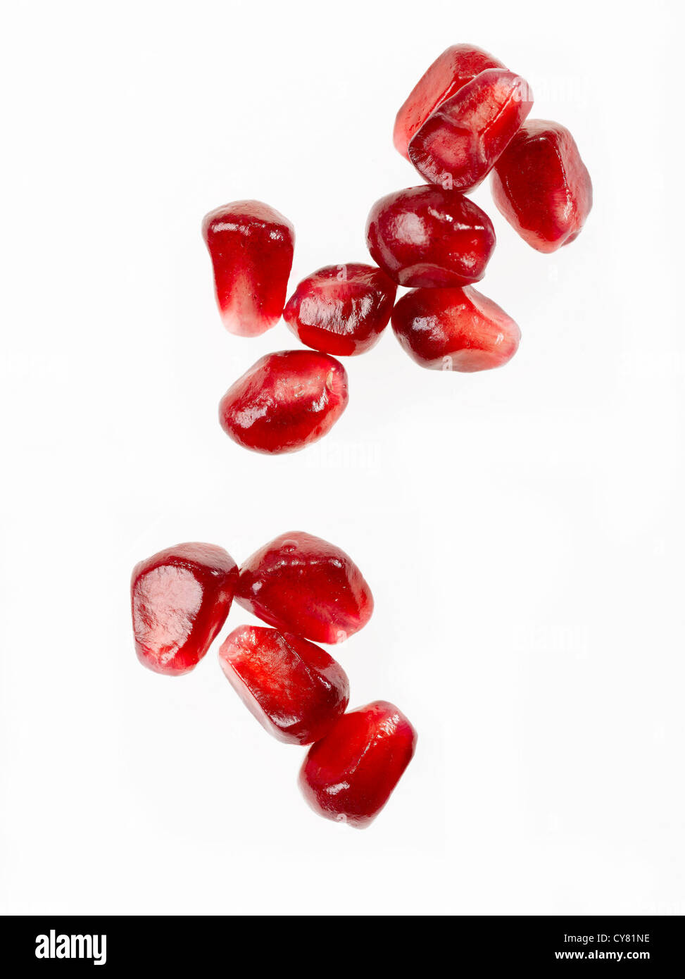 Pomegranate Seeds Stock Photo