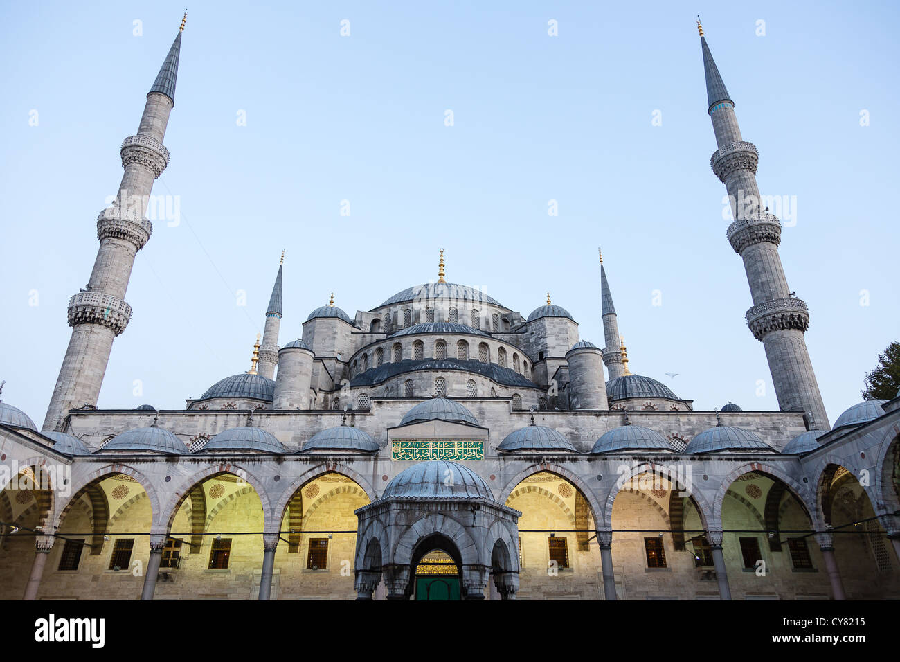 Sultan Ahmed Mosque also called The Blue Mosque in Istanbul, Turkey ...