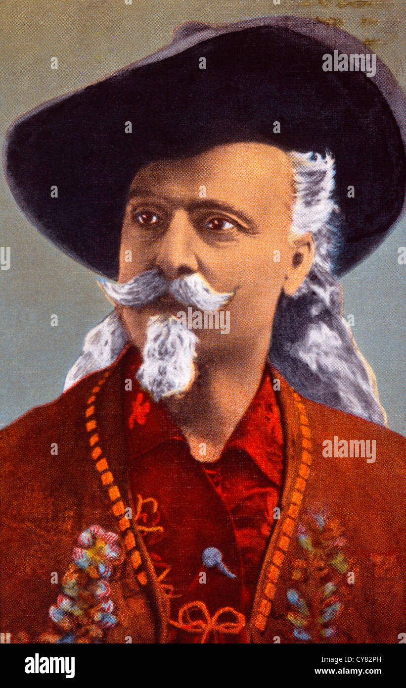 William Frederick Cody, Buffalo Bill (1846-1917), American Plainsman Stock  Photo - Alamy