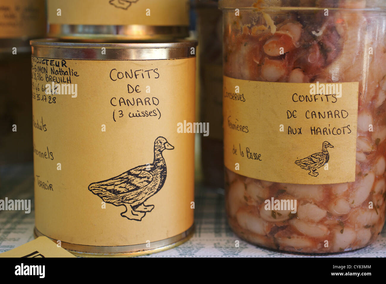 Confit jar hi-res stock photography and images - Alamy