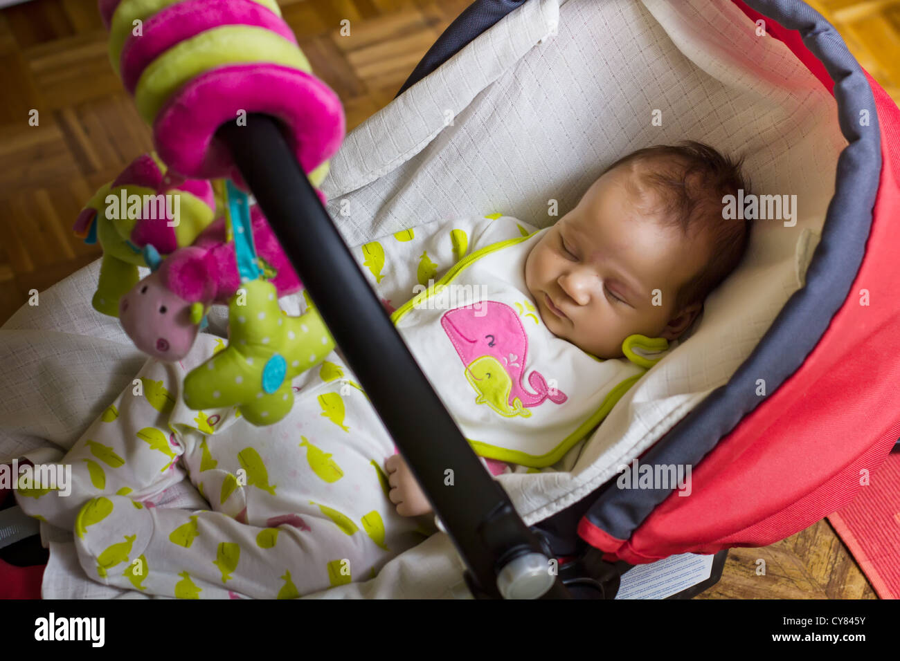 Cute baby sleeping and relaxing Stock Photo - Alamy
