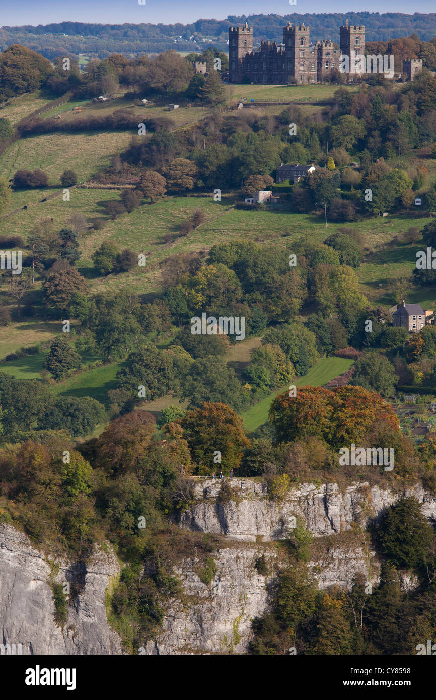 Riber Castle, near Matlock, Derbyshire Dales, England, UK Stock Photo