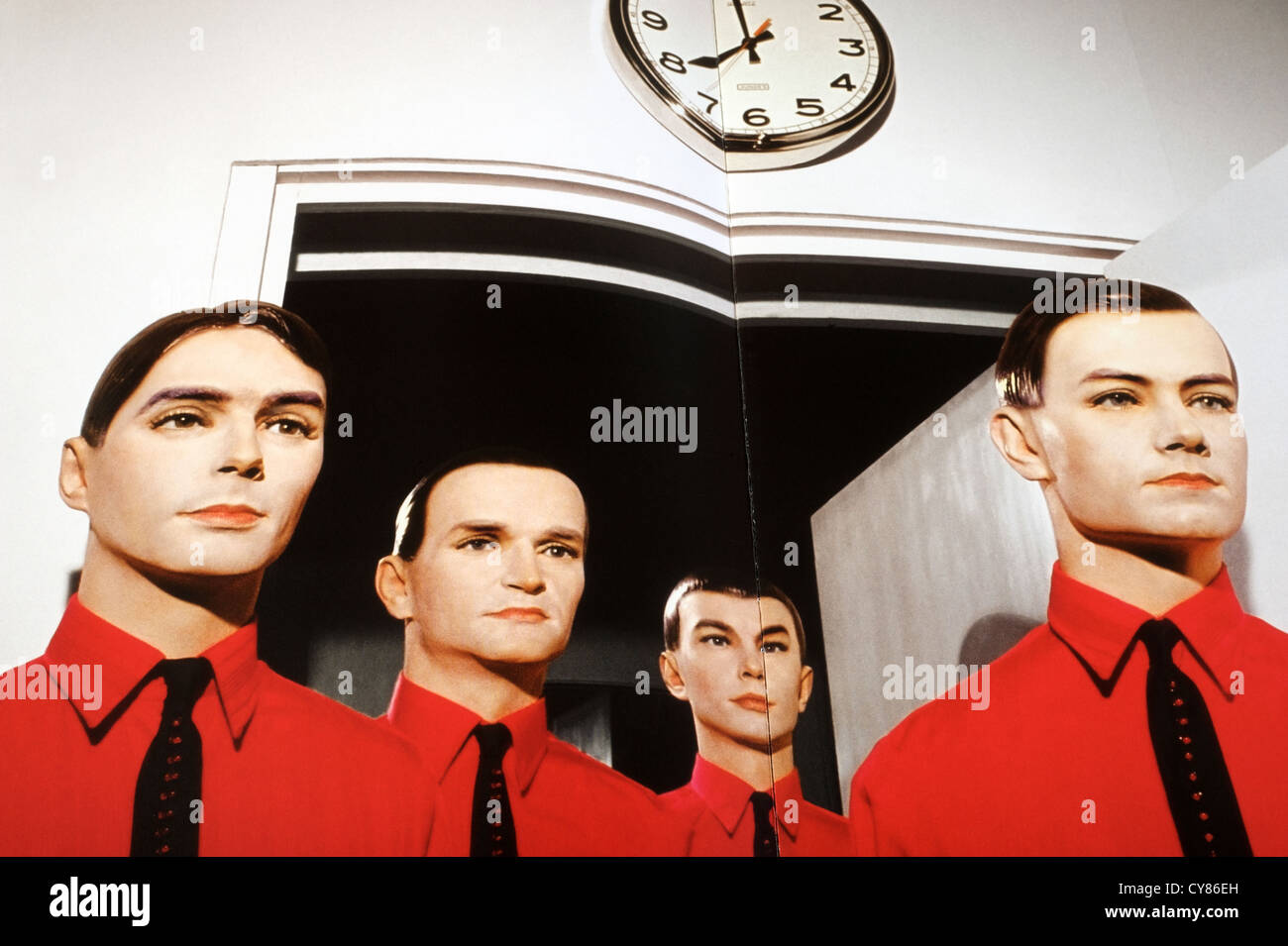 Kraftwerk The Man Machine booklet artwork Stock Photo