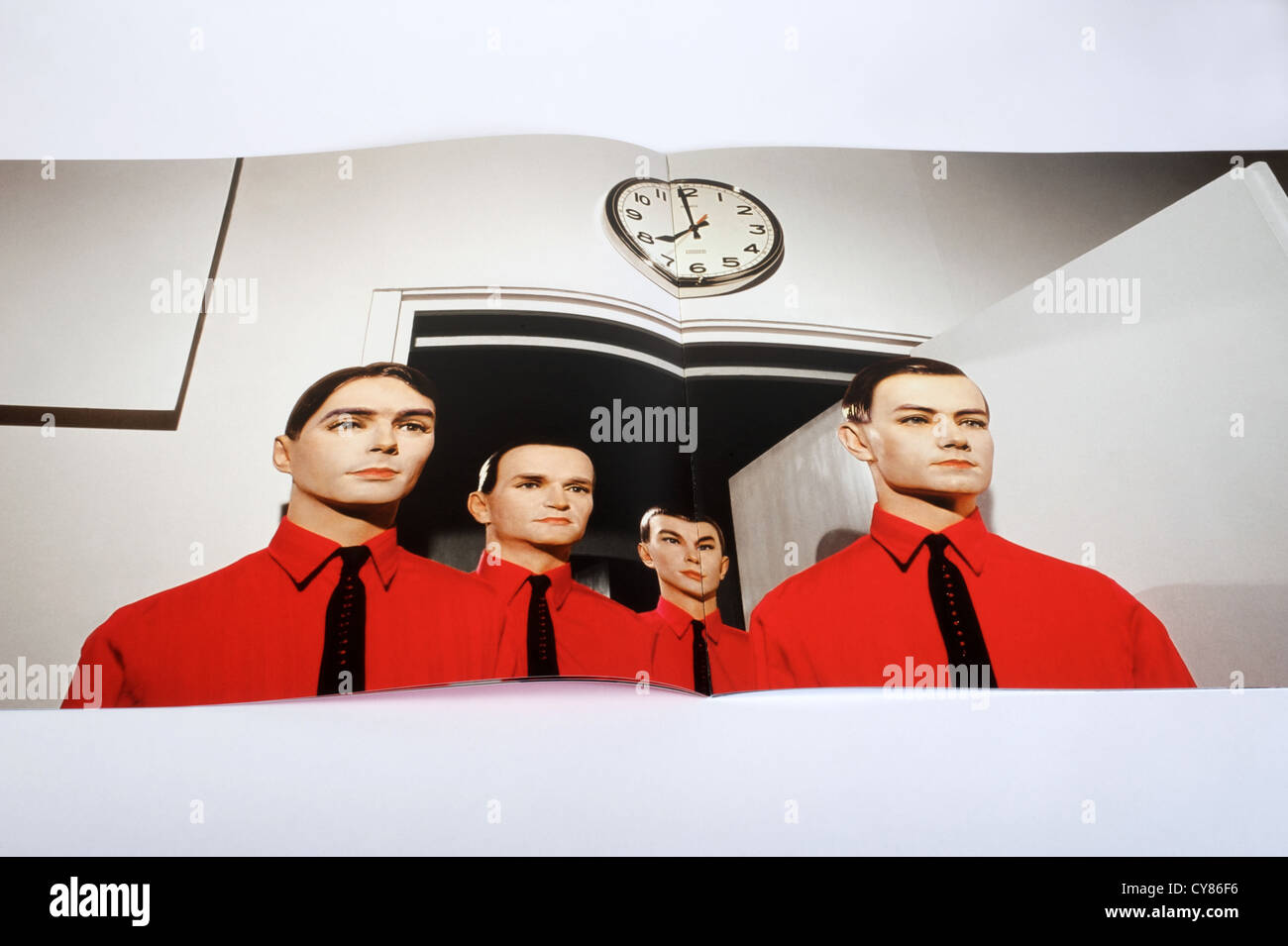 Kraftwerk the man machine booklet artwork hi-res stock photography and ...