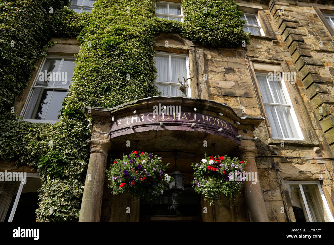 The Old Hall Hotel Buxton Derbyshire Stock Photo