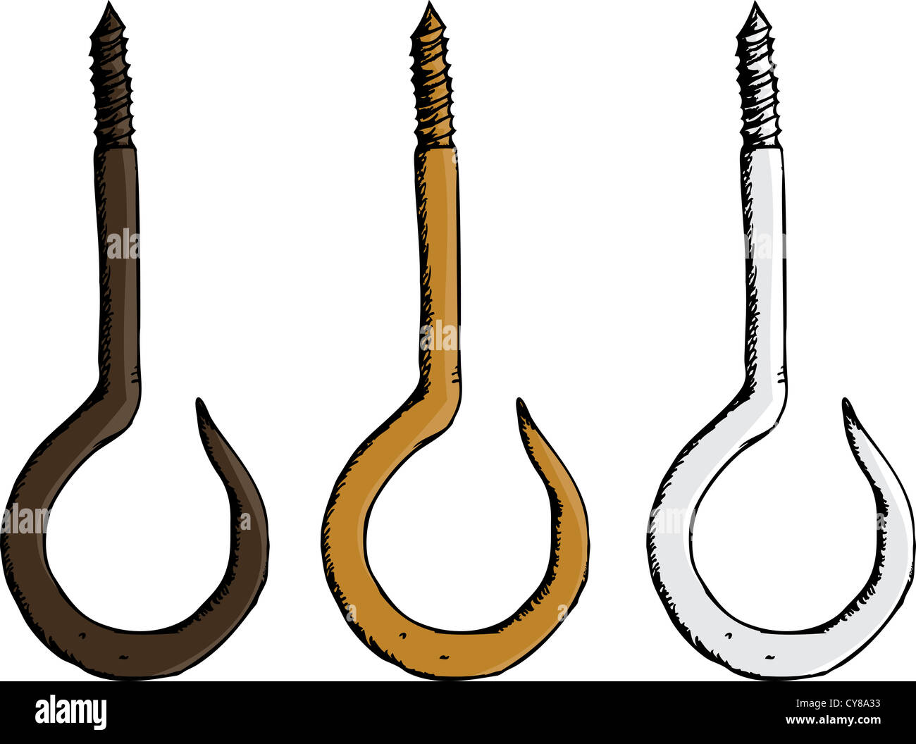 Ceiling Screw Hook Stock Photos Ceiling Screw Hook Stock Images