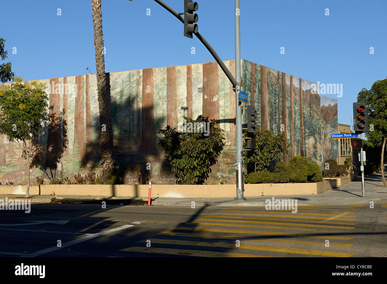 lincoln boulevard los angeles usa Stock Photo