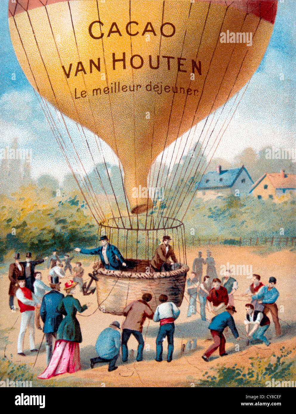 historical hot air balloon illustration high resolution stock photography and images alamy