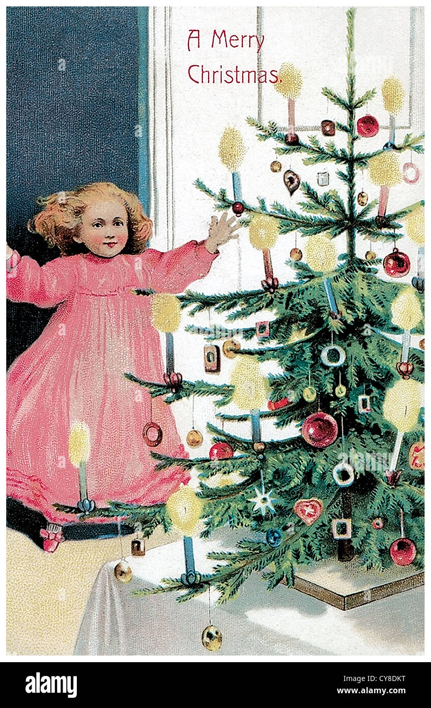 Victorian Christmas Tree Stock Photos & Victorian Christmas Tree Stock