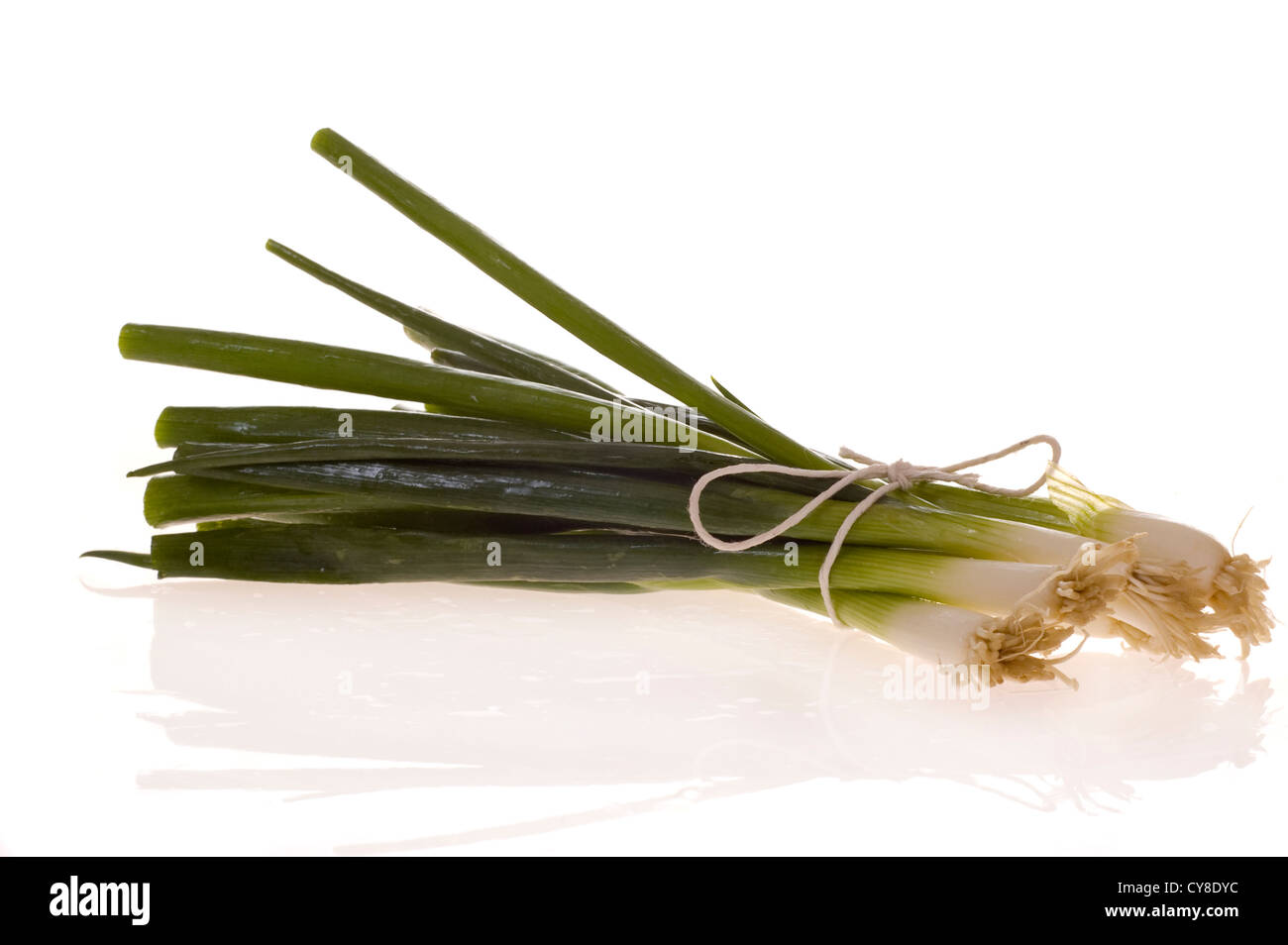 String Of Onions Cut Out Stock Images Pictures Alamy